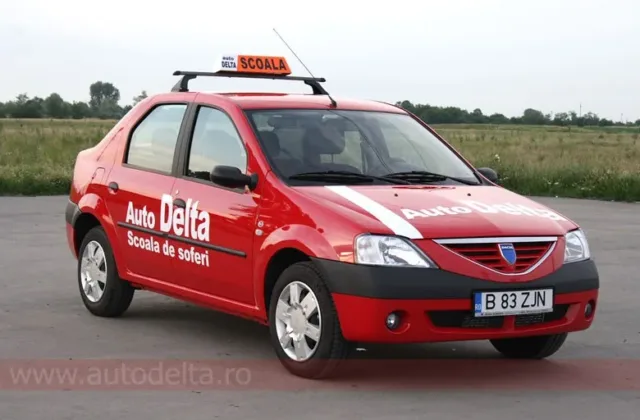 Dacia Logan 2008, mașină de școală Auto Delta