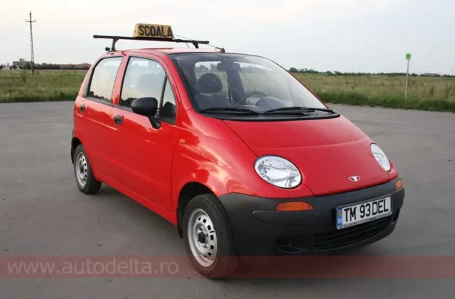 Matiz din 2007, mașină de școală Auto Delta
