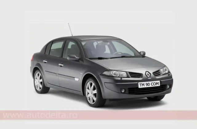 Renault Megane din 2001, mașină de școală Auto Delta