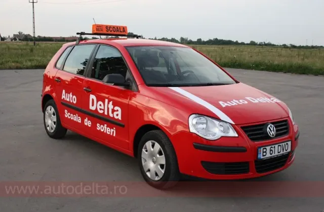 VW Polo Happy din 2007, mașină de școală Auto Delta
